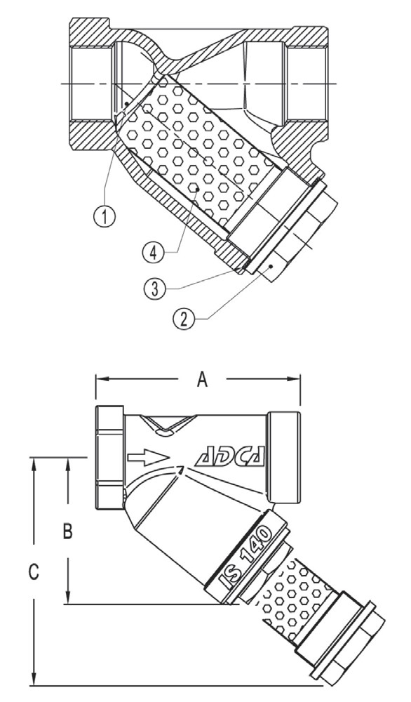 Pipeline Y Strainers IS 140 by Other | AR Valve Resources